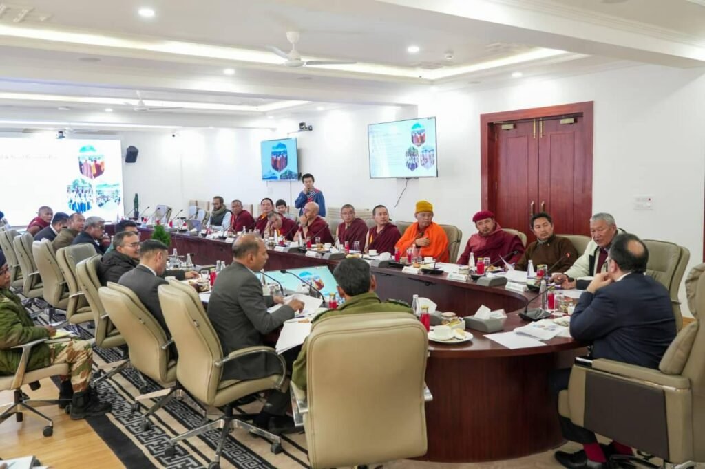UT-Level Coordination Committee meeting held for Sacred Exposition of Holy Relics of Tathagata Buddha, Ladakh 2026