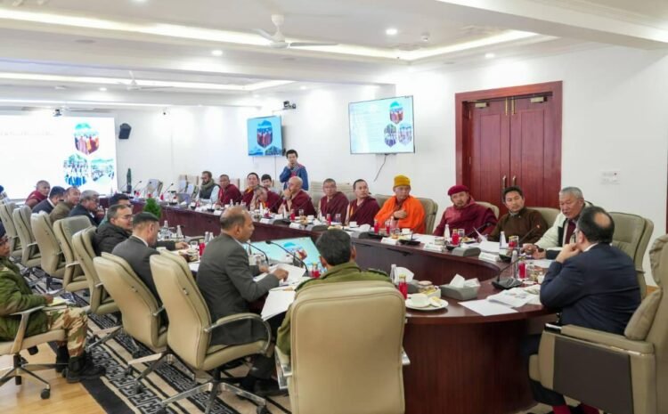 UT-Level Coordination Committee meeting held for Sacred Exposition of Holy Relics of Tathagata Buddha, Ladakh 2026