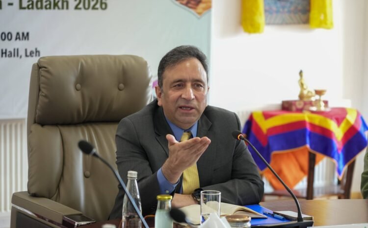  2nd UT-Level Coordination Committee Meeting Held for Sacred Exposition of Holy Relics of Tathagata Buddha, Ladakh 2026