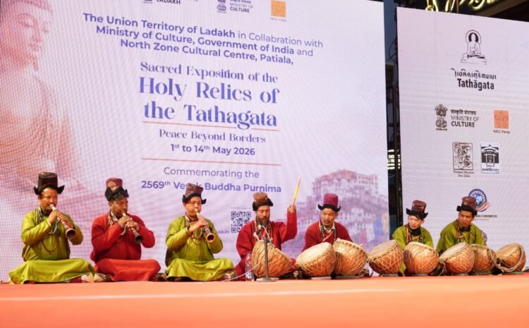 Vibrant Cultural Evening Highlights Fourth Day of Sacred Relics Exposition in Leh