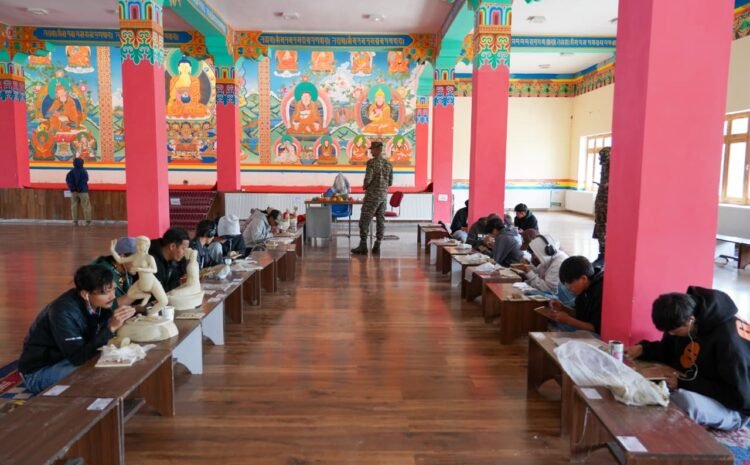  Second day of the three-day workshop organised by the Central Institute of Buddhist Studies in connection with the Sacred Exposition of the Holy Relics