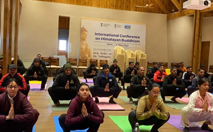  Yoga & Meditation Session Continues on Day-10 at MIMC