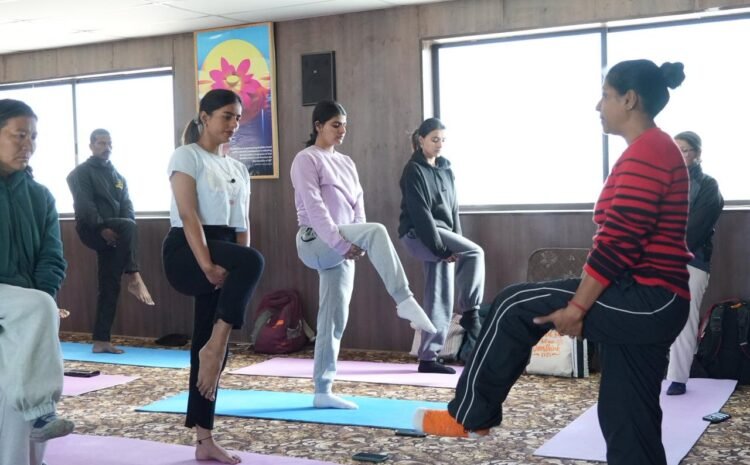  Day 8 of Yoga Session conducted at MIMC by Yoga Expert Boney Rajj