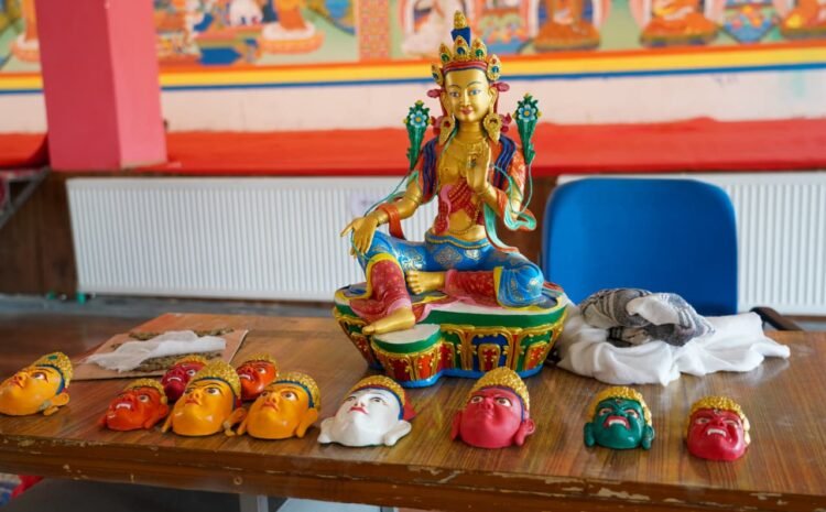  The three-day workshop on traditional Himalayan art and heritage practices