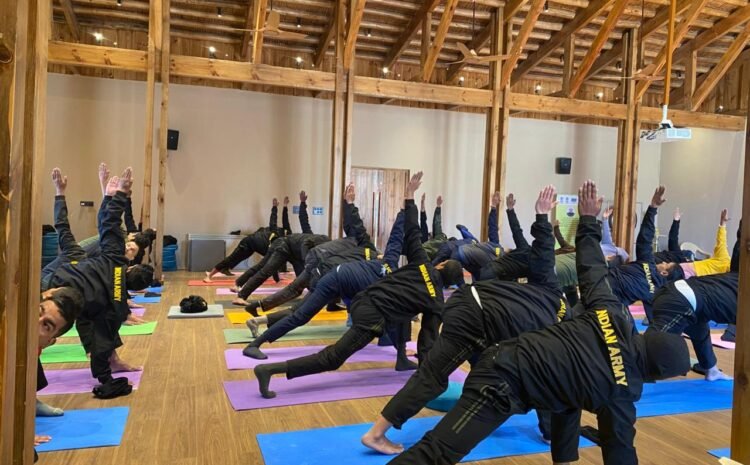  Day 12 of Yoga Session Conducted at MIMC by Yoga Expert Rohit Rawat