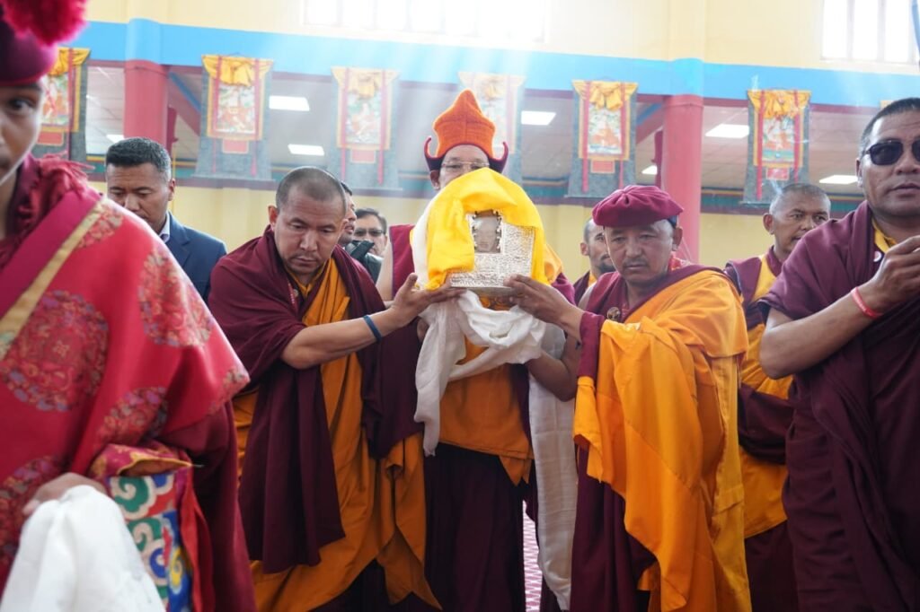 Holy Relics of Lord Buddha Received at Sindhu Ghat after 2-Day Sacred Exposition at Zanskar