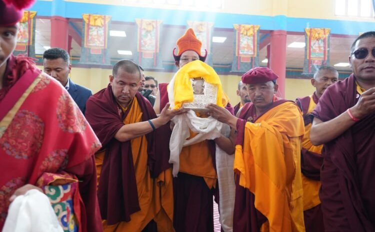  Holy Relics of Lord Buddha Received at Sindhu Ghat after 2-Day Sacred Exposition at Zanskar