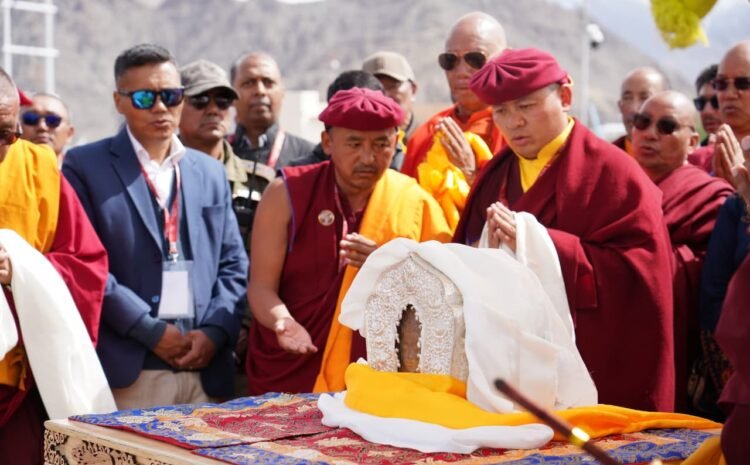  Holy Relics of Tathagata Buddha Return to Delhi After Historic 15-Day Exposition in Ladakh